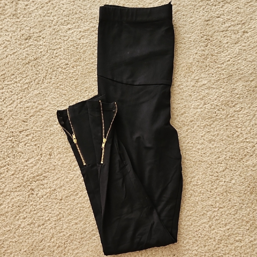 RUNE NYC Black Maternity Leggings